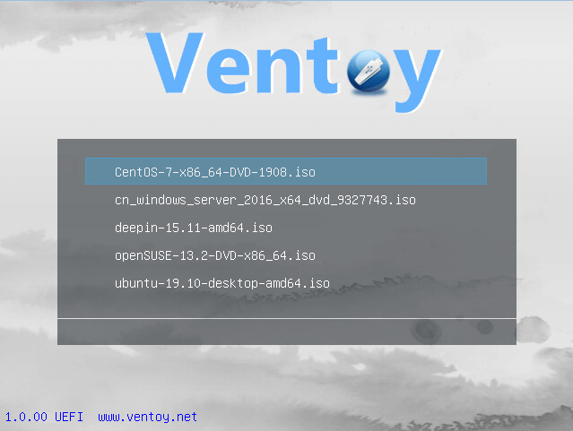 开源Ventoy多系统U盘启动神器